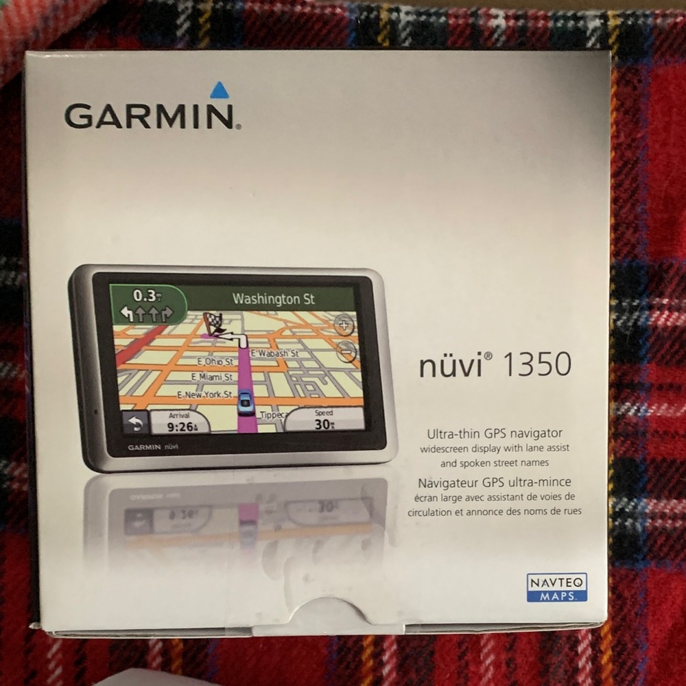 Garmin nügi 1350 GPS Navigator 
Unused in original packaging ⭐️